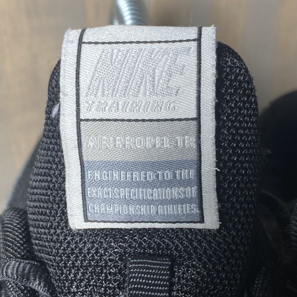 Nike Air Propel Tr Training Womens 7.5 Shoes Sneakers Black Silver 472637- 002 - Picture 4 of 10